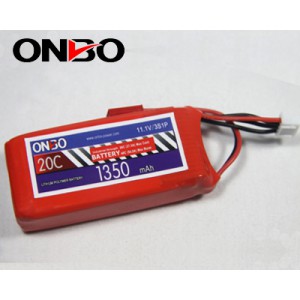 ONBO 1350mAh 3S 20C Lipo Pack